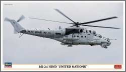 Hasegawa 02192 Mi-24 Hind United Nations Limited Edition 1/72