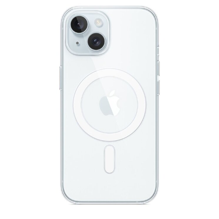 Чехол Apple Clear Case with MagSafe для iPhone 15 (MT203) 