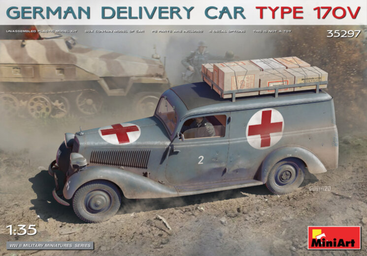 Miniart 35297 Немецкий автомобиль Type 170V 1/35