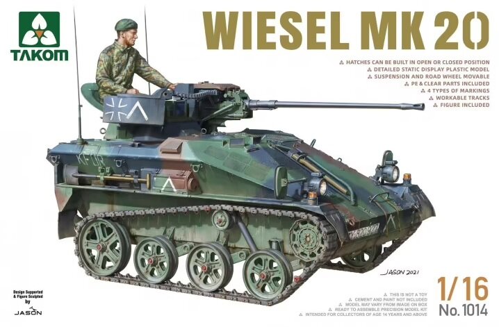 Takom 1014 БМД Wiesel MK 20 1/16