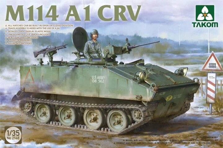 Takom 2148 Бронетранспортер M114 A1 CRV 1/35