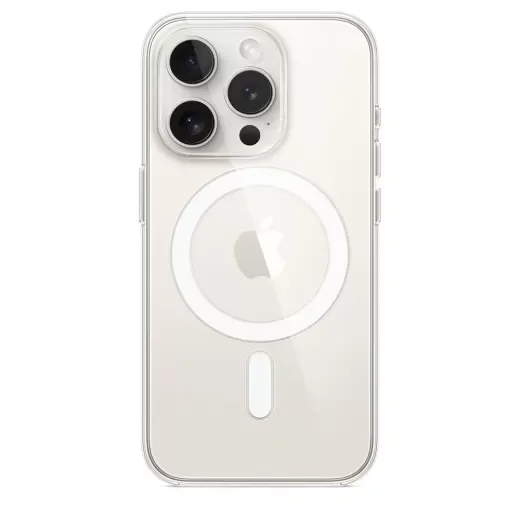 Чехол Apple Clear Case with MagSafe для iPhone 15 Pro Max (MT233) 