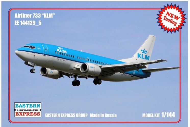 Восточный Экспресс 144129_5 Боинг 737-300 KLM Airlines 1/144