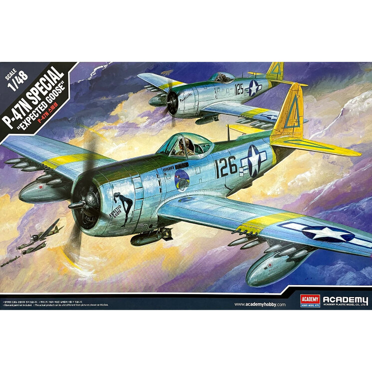 Academy 12281 Истребитель P-47N Special 1/48