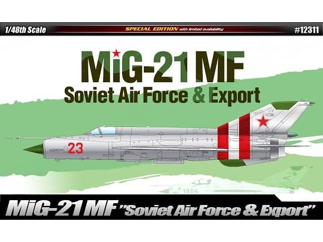 Academy 12311 Истребитель МИГ-21MF 1/48
