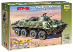 Звезда 3557 Советский бронетранспортер БТР-70 (Афганская война 1979-1989) 1/35