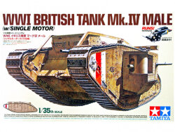Tamiya 30057 Английский танк Mk.IV Male 1/35