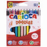Carioca Фломастеры «Doodles» 24 цвета суперсмываемые