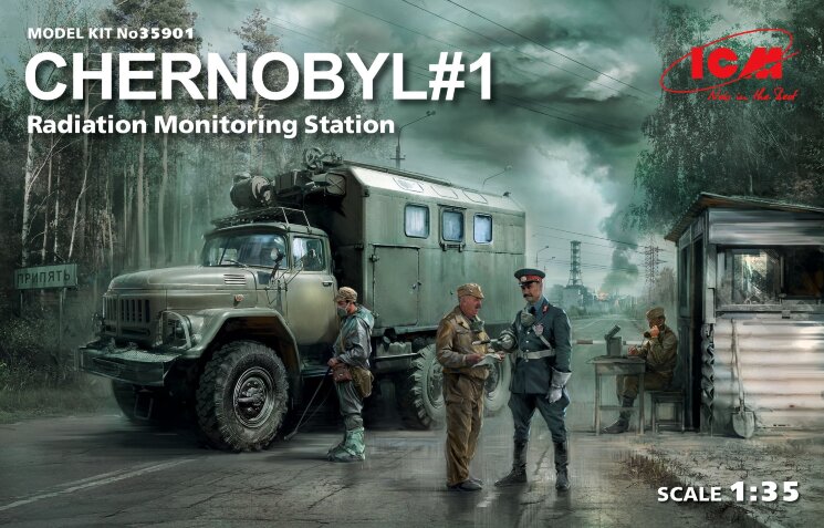 ICM 35901 Чернобыль #1. Пункт радиационного контроля 1/35