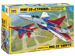 Звезда 7310 Авиационная группа высшего пилотажа МиГ-29 "Стрижи" 1/72