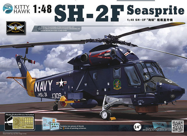 Kitty Hawk KH80122 Kaman SH-2F Seasprite 1/48