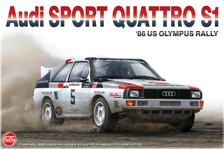 Platz NuNu PN24023 Audi Quattro Sport S1 '86 Olympus Rally 1/24