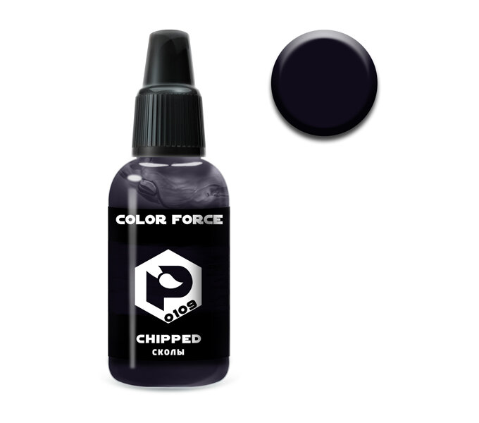 Pacific88 0109 Краска акриловая Aero Color Force сколы 18 мл. 