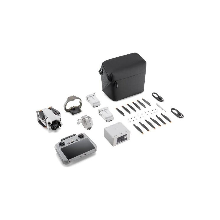 Квадрокоптер DJI Mini 4 Pro Fly More Combo (пульт DJI RC2)