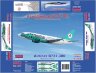 Avart Arhive 14101 Пассажирский авиалайнер Боинг 737-300 AeroSur 1/144