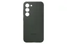 Чехол Samsung Silicone Case S23 темно-зеленый