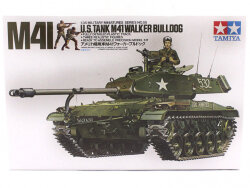Tamiya 35055 Американский танк M41 Walker Bulldog (1 фигура командира и 2-мя фигурами солдат) 1/35