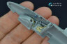 Quinta Studio QD48162 3D Декаль интерьера кабины He 162 (Dragon) 1/48