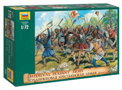 Звезда 8059 Средневековая крестьянская армия 1/72