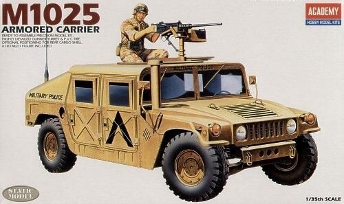 Academy 13241 Американский армейский внедорожник Hummer M1025 1/35