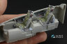 Quinta Studio QD48180 3D Декаль интерьера кабины F-14D (Hasegawa) 1/48