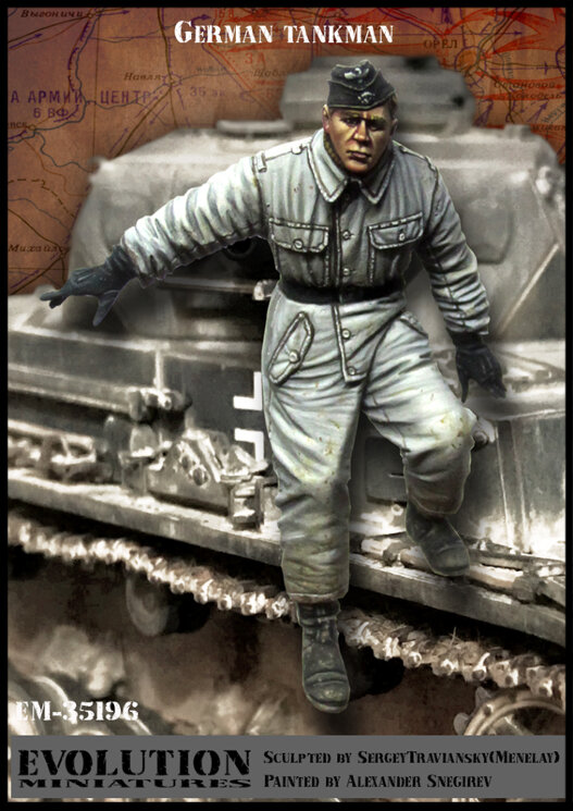Evolution Miniatures EM-35196 German tankman 1/35