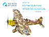 Quinta Studio QD32104 3D Декаль интерьера кабины Fiat CR.42 (ICM) 1/32