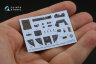 Quinta Studio QD48190 3D Декаль интерьера кабины Tempest Mk.II (Eduard) 1/48
