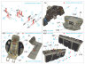 Quinta Studio QD32105 3D Декаль интерьера кабины Ju EF 126/EF 127 (Das Werk) 1/32