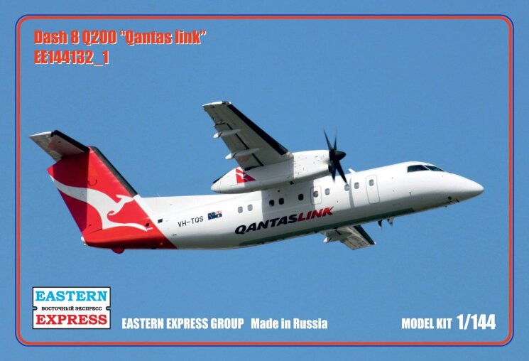 Восточный Экспресс 144132-1 Dash8 Q200 Quantas 1/144