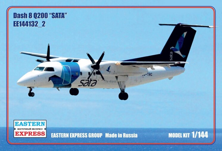 Восточный Экспресс 144132-2 Dash8 Q200 SATA Airlines 1/144