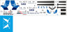 Восточный Экспресс 144132-2 Dash8 Q200 SATA Airlines 1/144