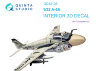 Quinta Studio QD32108 3D Декаль интерьера кабины A-6A (Trumpeter) 1/32