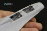 Quinta Studio QD48221 3D Декаль интерьера кабины F-16B (Hasegawa) 1/48